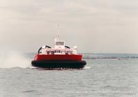 AP1-88 hovercraft at Ryde hoverport